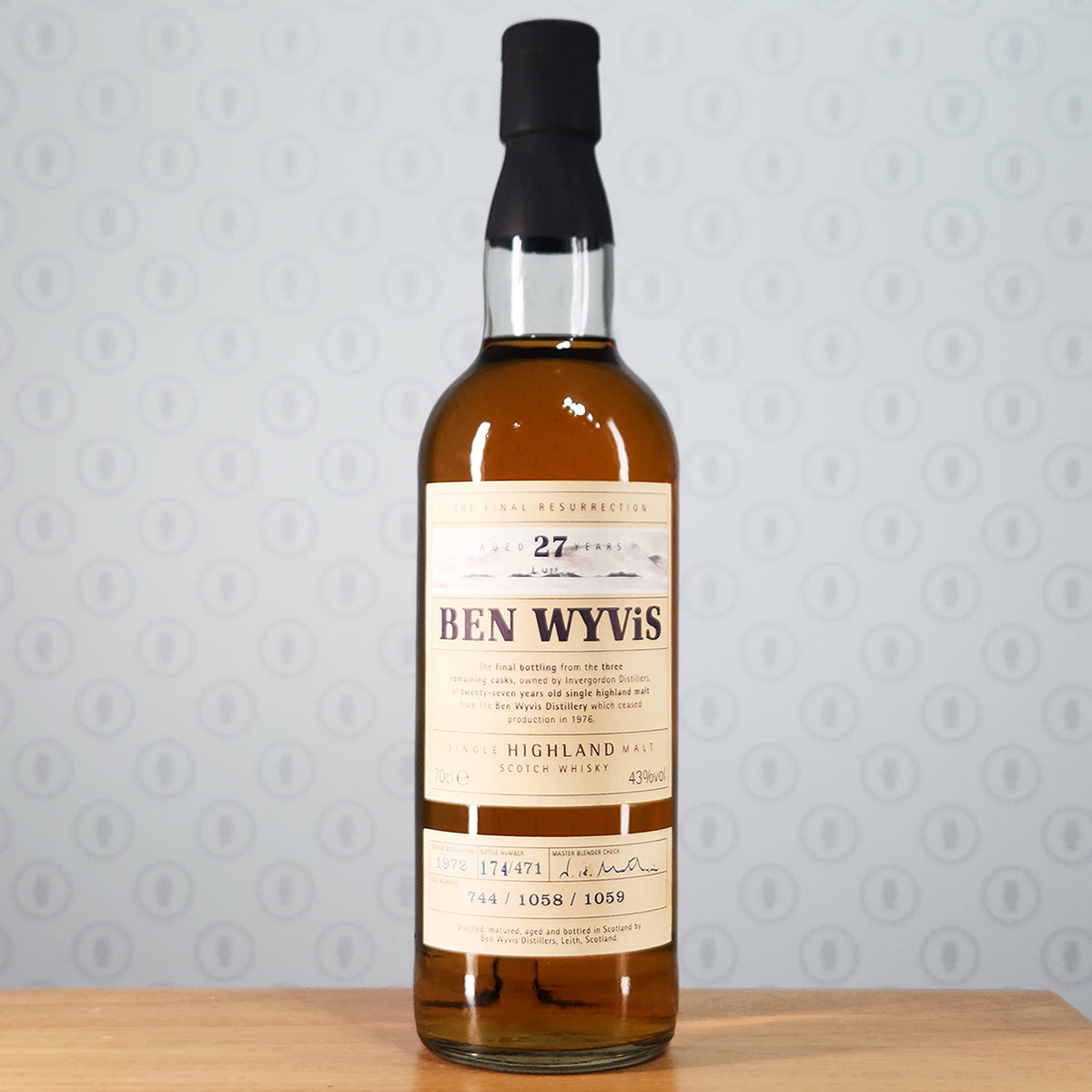 Ben Wyvis 27 Year Old Final Resurrection WhiskyBrother Dufftown