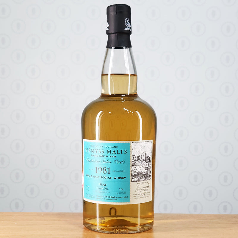 Caol Ila 1981 Wemyss Malts