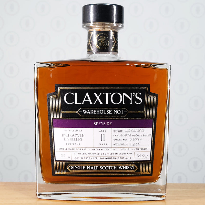 Inchgower 11 Year Old Claxton&