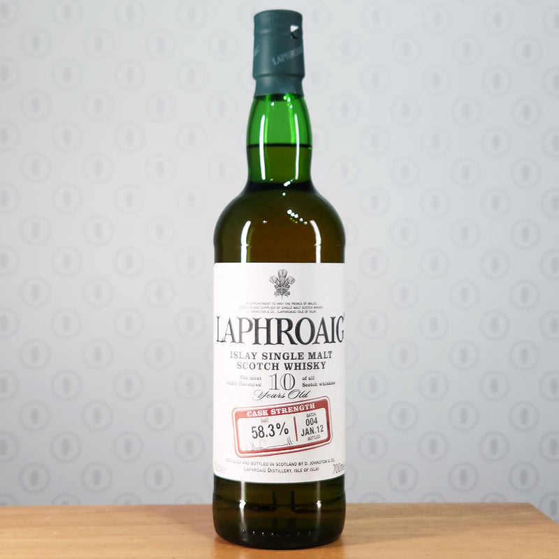 Laphroaig 10 Year Old Cask Strength Batch 4