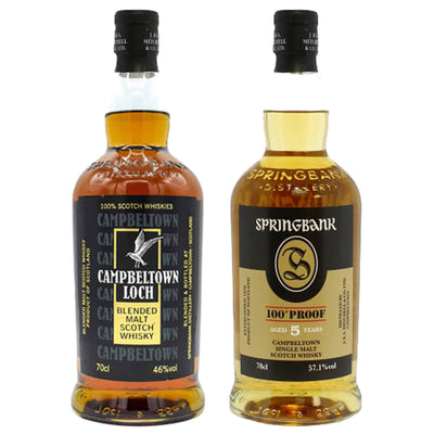 Springbank 5 Year Old 100 Proof Bundle Campbeltown Scotch Whisky