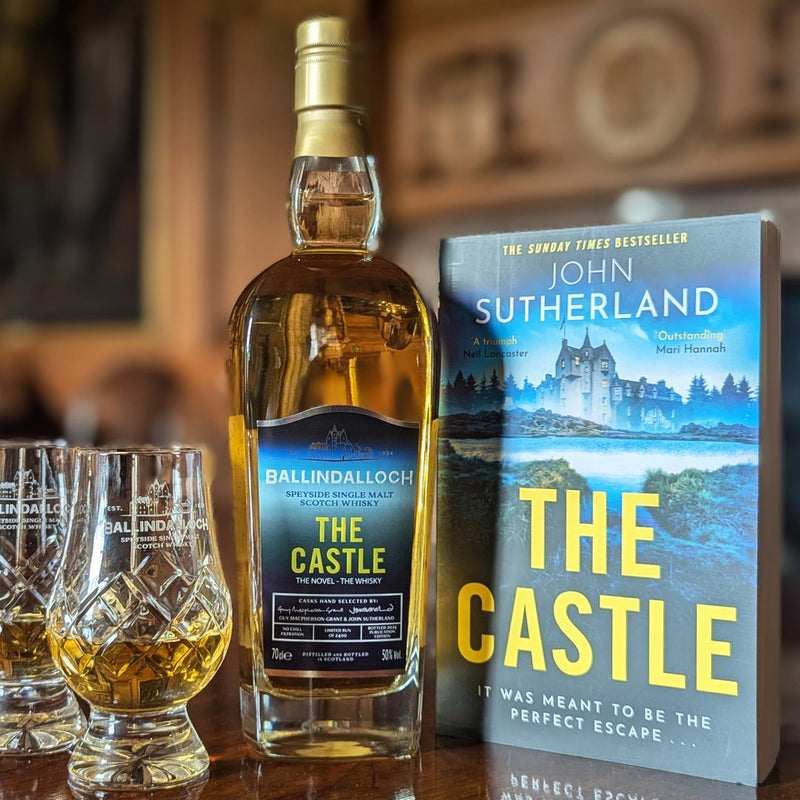 Ballindalloch The Castle Speyside Single Malt Scotch Whisky with book