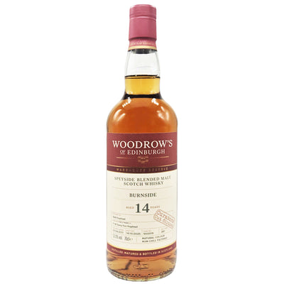 Burnside 14 Year Old Tawny Port Woodrow's Speyside Teaspooned Blended Malt Scotch Whisky