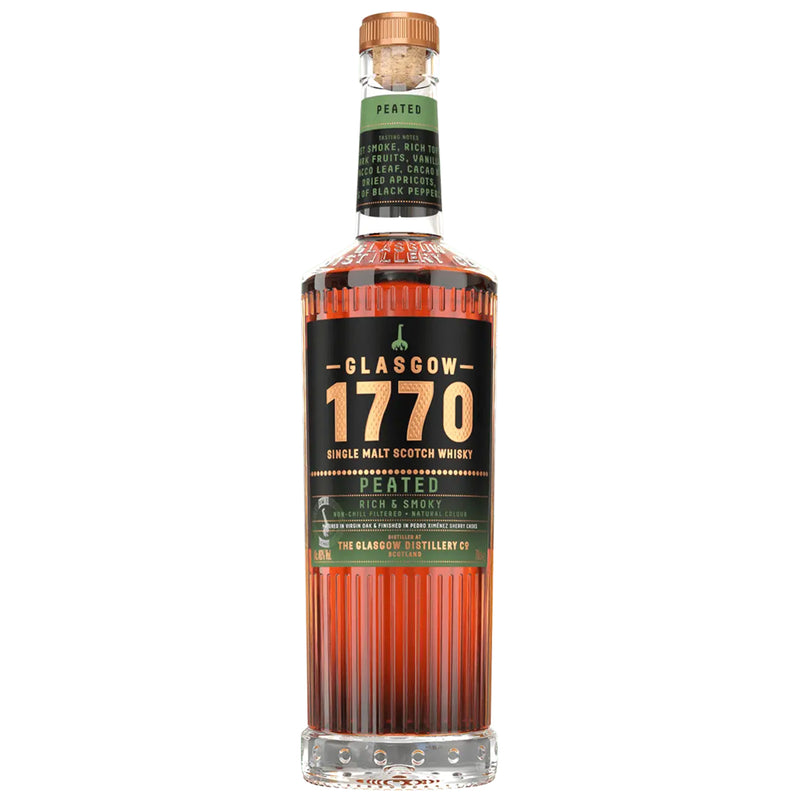 Glasgow 1770 Peated Lowland Single Malt Scotch Whisky