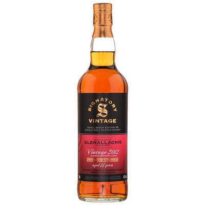 GlenAllachie 11 Year Old Small Batch Signatory Speyside Single Malt Scotch Whisky