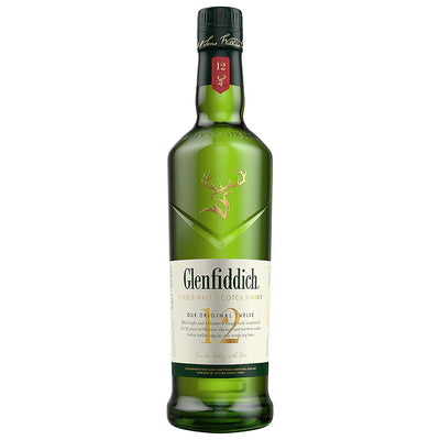 Glenfiddich 12 Year Old Speyside Single Malt Scotch Whisky