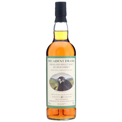 Tomatin 10 Year Old Decadent Drinks single cask whisky, Highland, Scotland